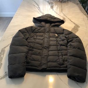Abercrombie Kids grey winter jacket for girls size XL with 2 pockets
